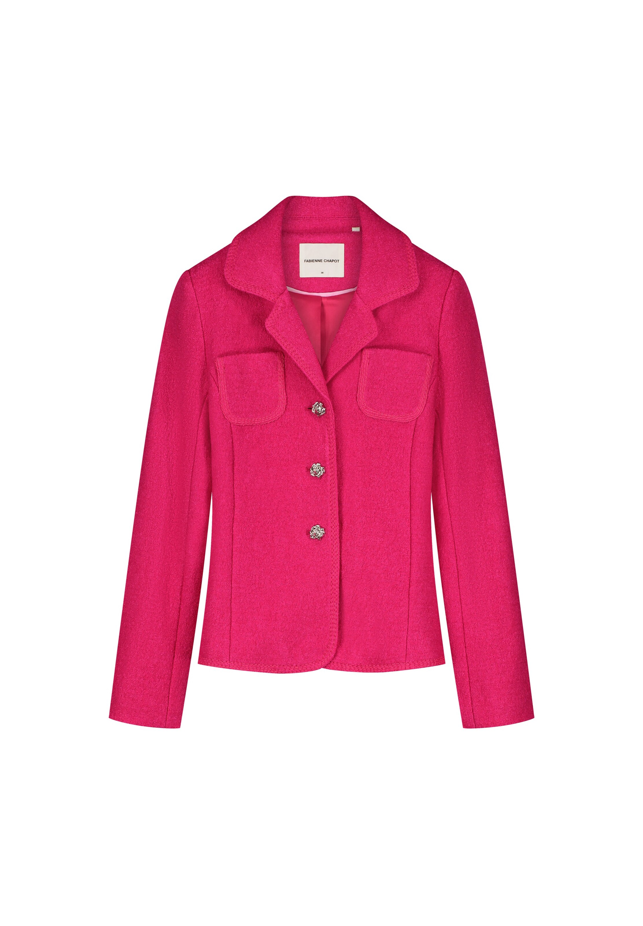 Fabienne Chapot Blazers in Roze: voorkant