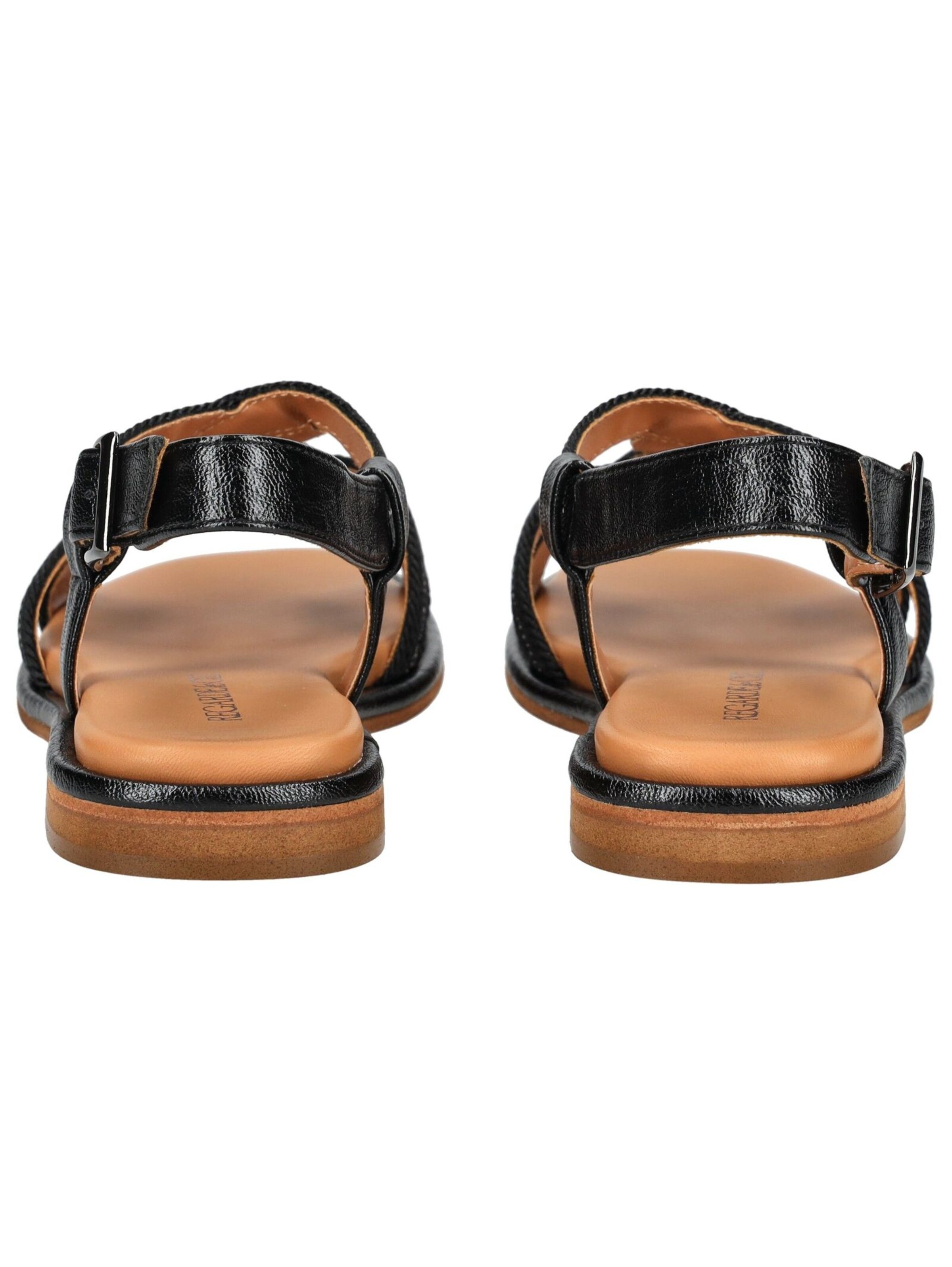 Regarde le Ciel Sandalen met riem in Zwart