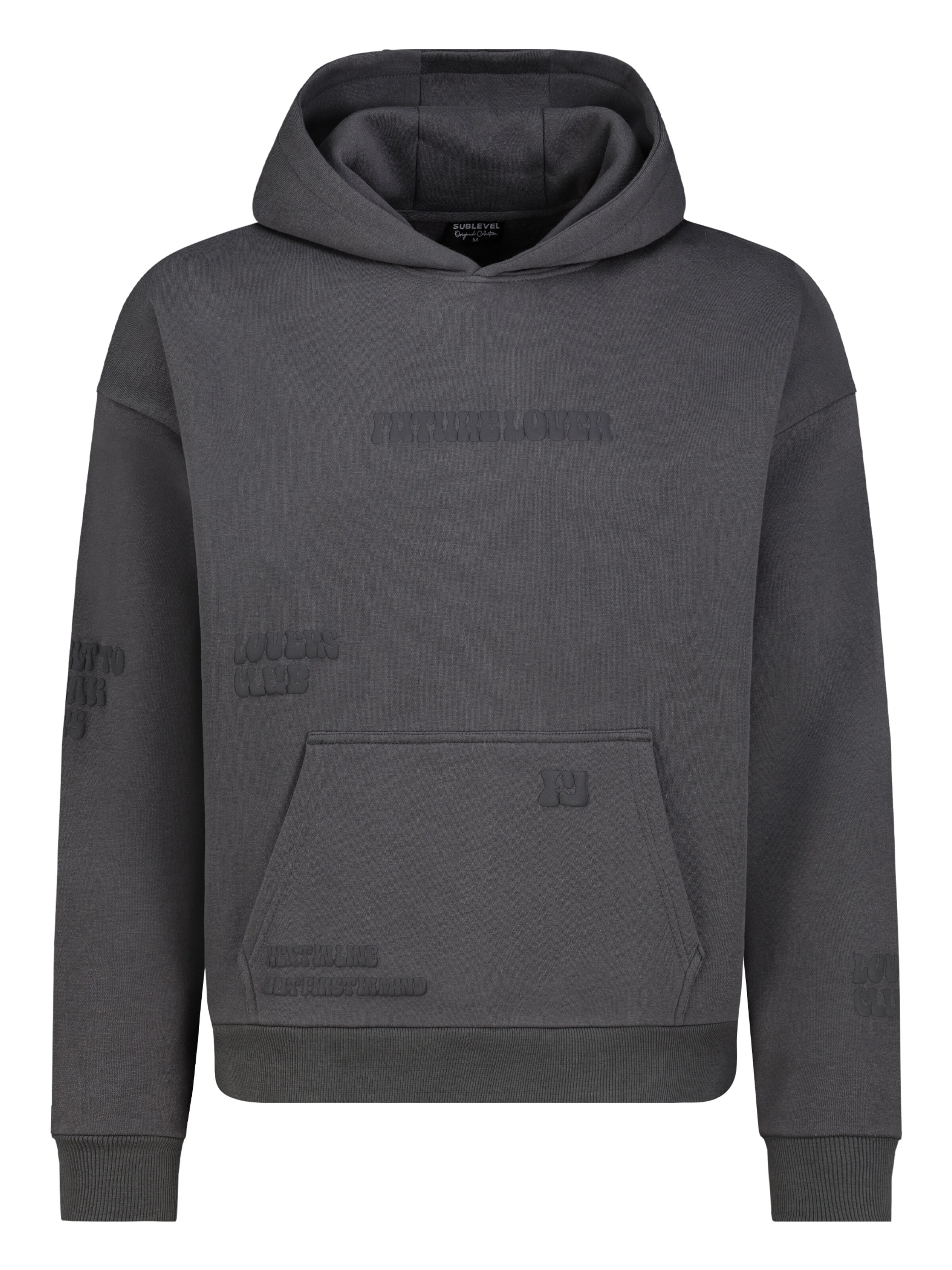 Sublevel Sweatshirt in Grijs: voorkant