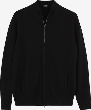 GOBI Cashmere - Cárdigan 'Women's Essential Cashmere Full-Zip Cardigan' en negro: frente
