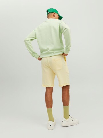 JACK & JONES - Loosefit Pantalón en amarillo