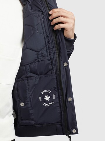 khujo Jacke 'Carlson' in Blau