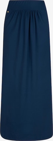 Chic by Lirette Rok 'Maxi skirt Natural' in Blauw: voorkant