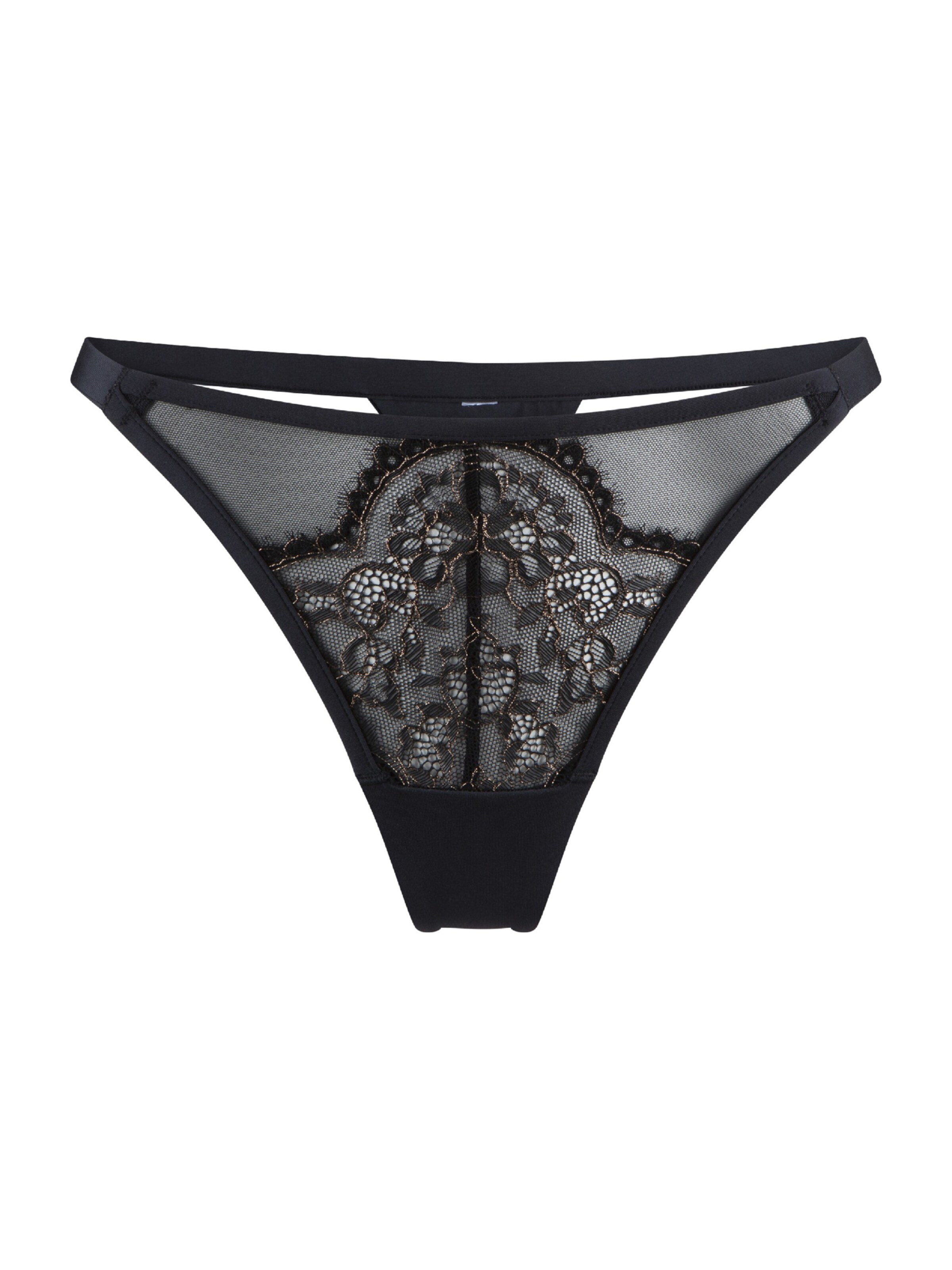 LingaDore Stringit värissä musta: etupuoli