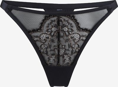 LingaDore String in schwarz, Produktansicht
