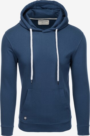 Ombre Sweatshirt 'B1147' in Blue: front