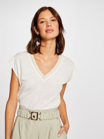T-shirt 'DAME' Morgan en blanc : devant