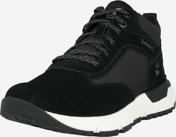 Baskets hautes TIMBERLAND en noir : devant
