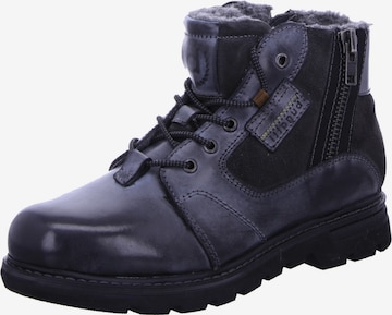 bugatti Lace-Up Boots 'Scarus' in Grey: front