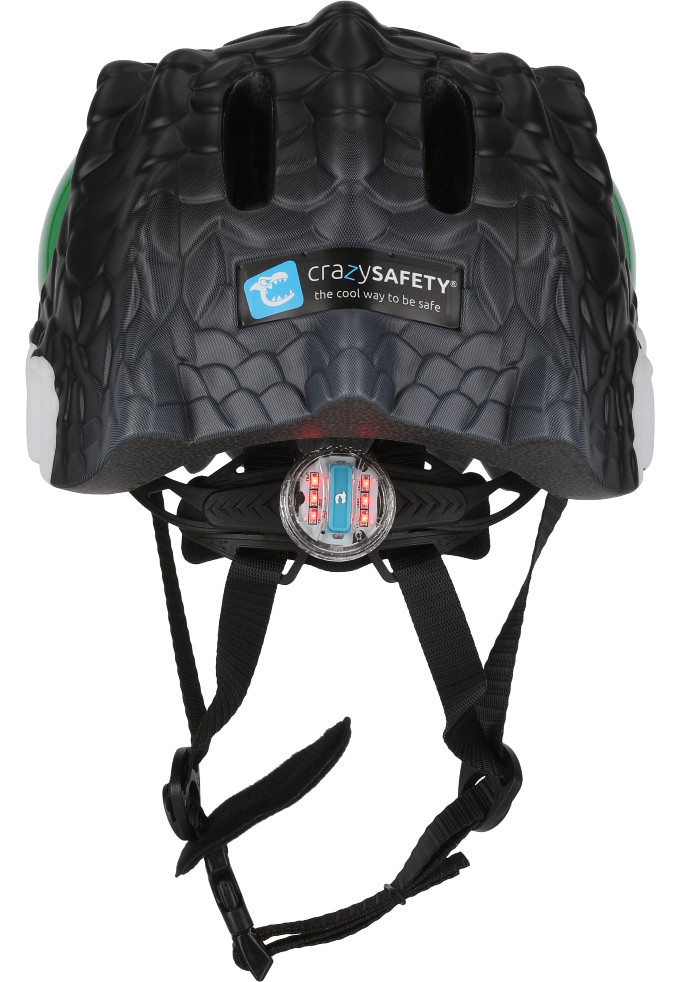 Crazy Safety Helmet 'Dragon' in Black