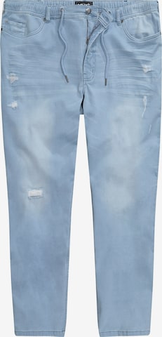 Men Plus Jeans in Blau: Vorderseite