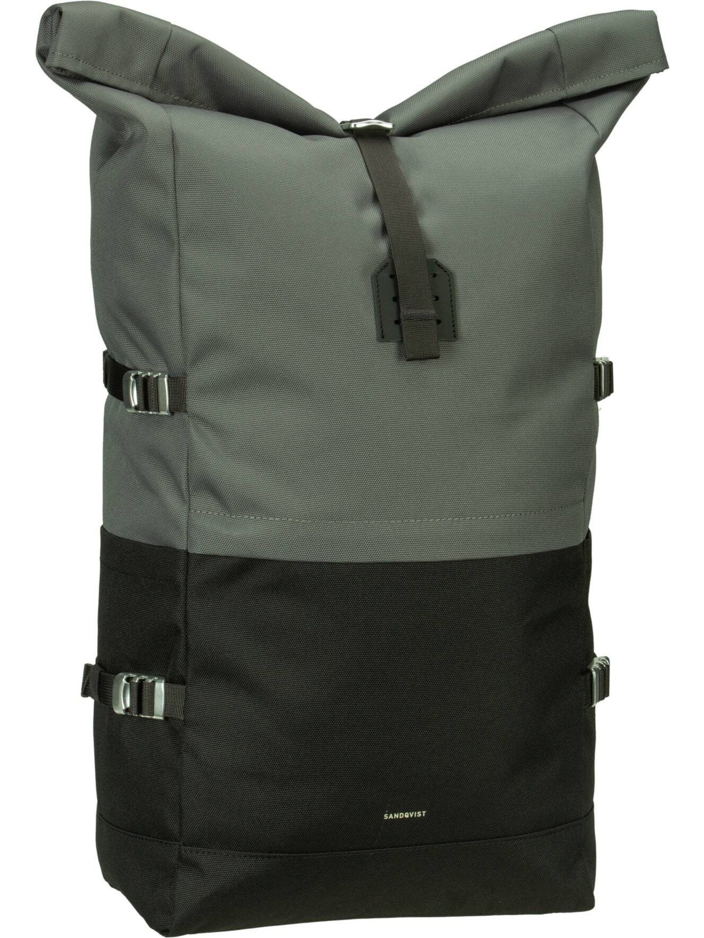 SANDQVIST Backpack in Green: front