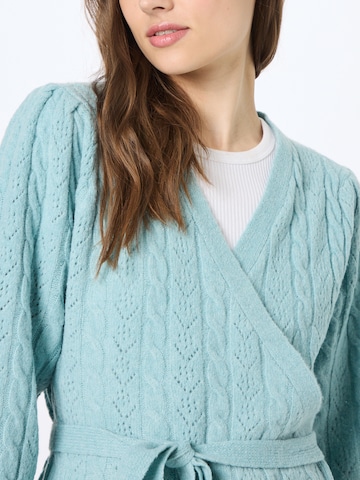 Warehouse Knit Cardigan in Blue