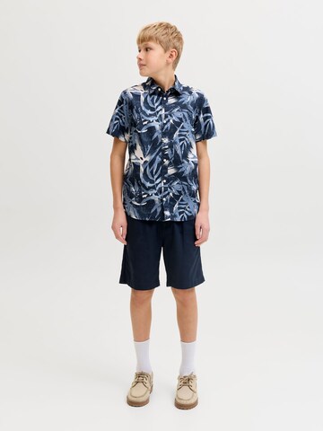 Jack & Jones Junior Regular Fit Hemd in Blau