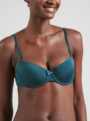 Invisible Soutien-gorge Hunkemöller en bleu : devant