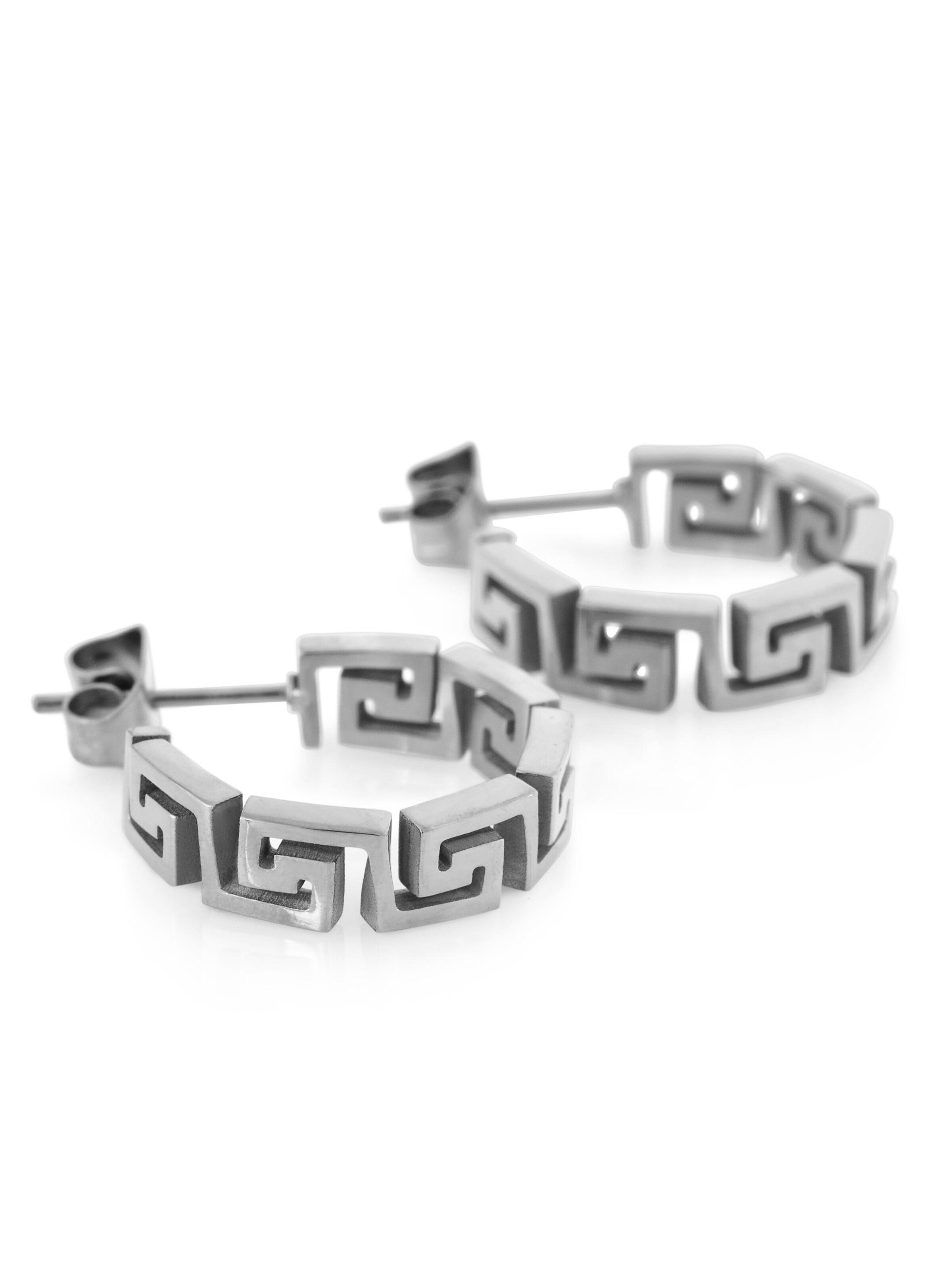 Akitsune Earrings 'Argius' in Silver