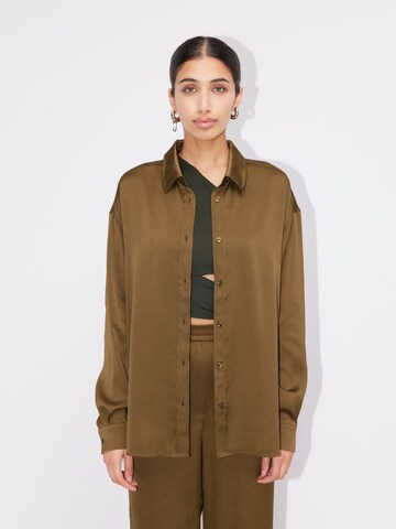 LeGer by Lena Gercke Blouse 'Naja' in Green: front