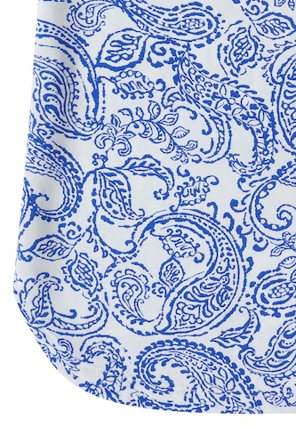 CECIL Blusentop mit Split Neck und Print in Weiß