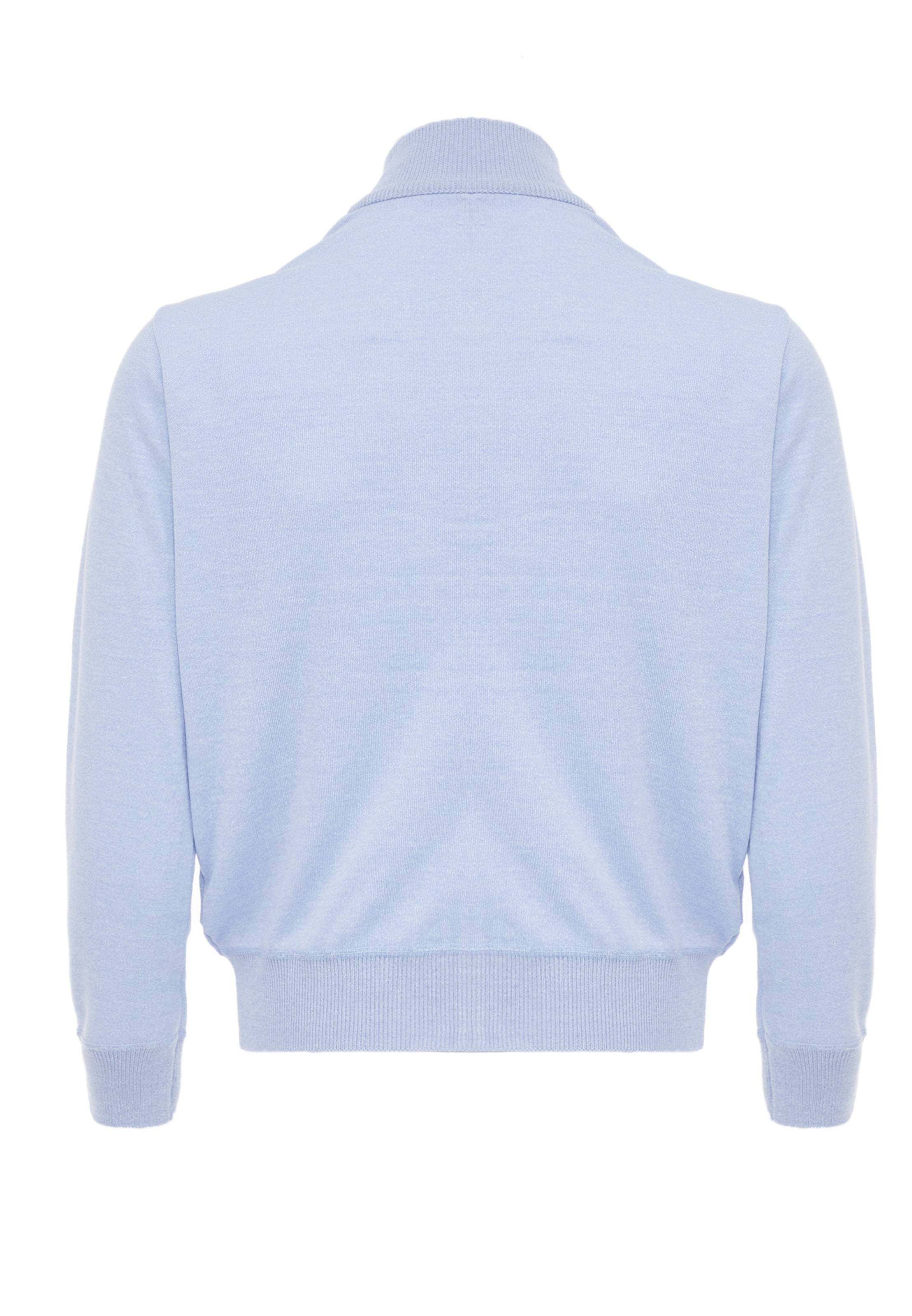 IPARO - Casaco de malha em azul