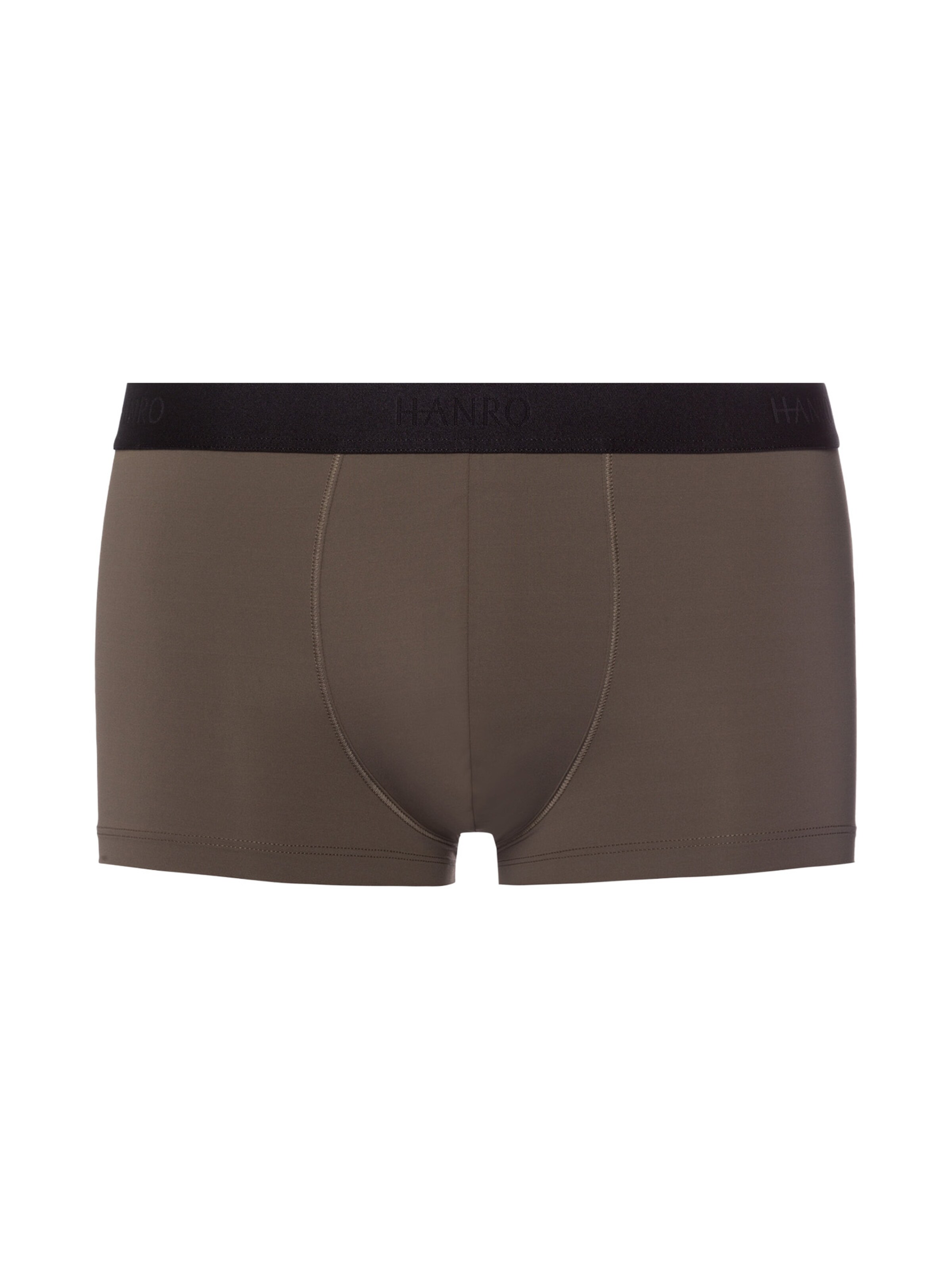 Boxers ' Micro Touch ' Hanro en marron : devant
