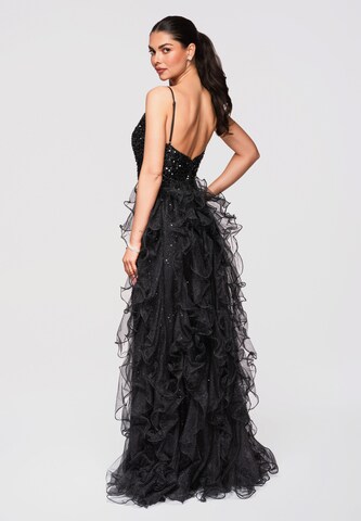 Robe de soirée Ombre en noir