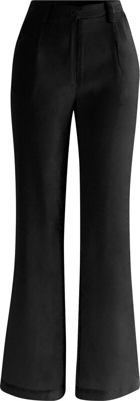 ABOUT YOU Limited Flared Hose 'Nele' in Schwarz ABOUT YOU Limited Flared Hose 'Nele' in Schwarz