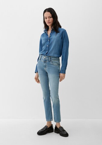 s.Oliver Slimfit Jeans in Blau