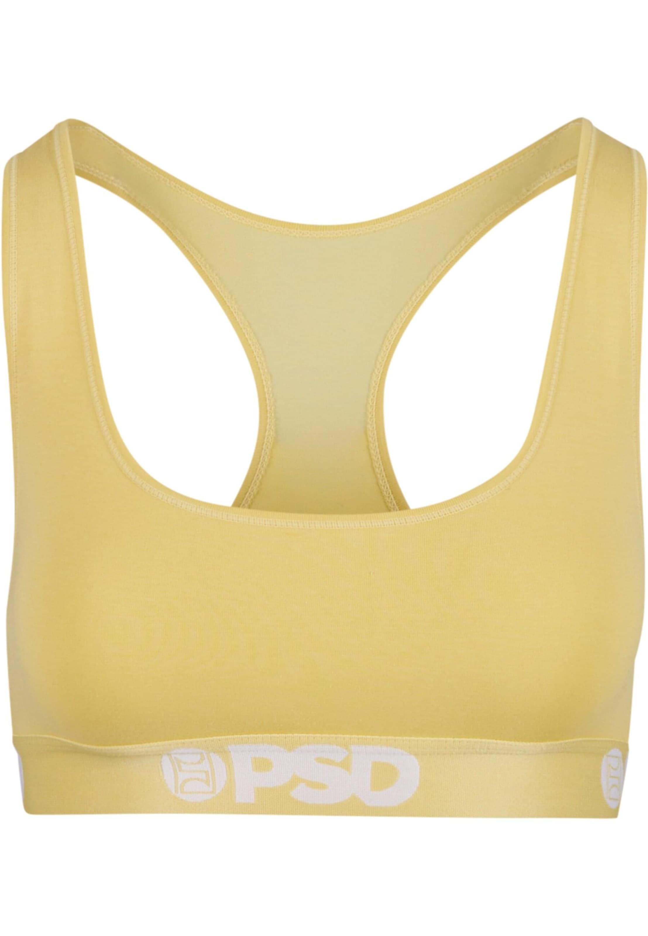 PSD Bustier BH in Gelb: Vorderseite
