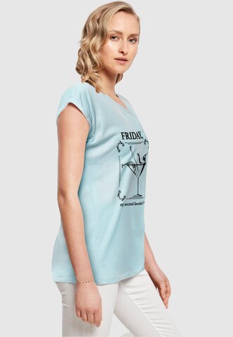 Mister Tee T-Shirt 'F-Word' in Blau