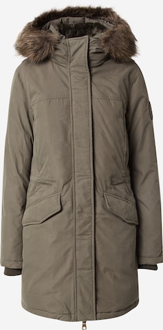 Parka d’hiver 'Everest' Superdry en vert : devant