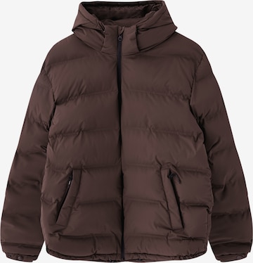 Pull&Bear Between-Season Jacket in Brown: front
