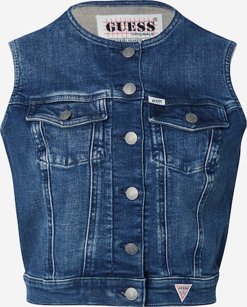 Gilet di GUESS Originals in blu: frontale