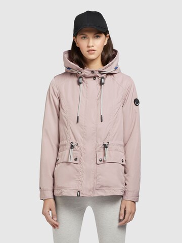 khujo Jacke 'Debby' in Pink: predná strana