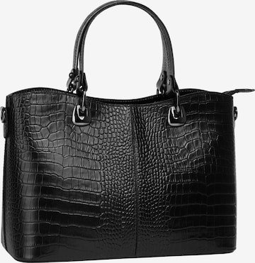 Cluty Handbag in Black: front