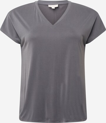 ONLY Carmakoma Shirt 'NICKY' in Grey: front