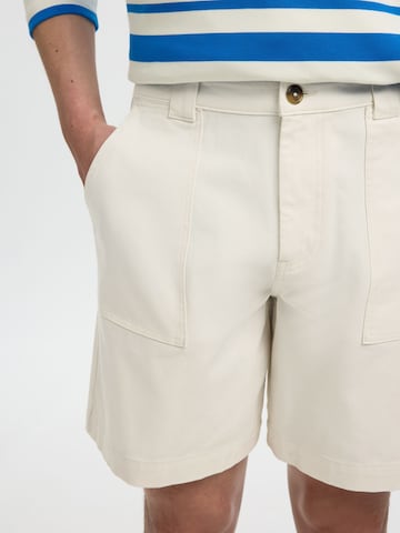 SELECTED Loose fit Pants in White