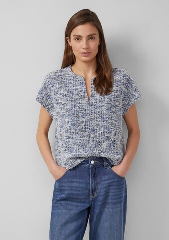 T-shirt s.Oliver en bleu : devant