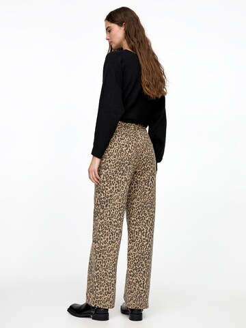 Loosefit Jean Pull&Bear en marron