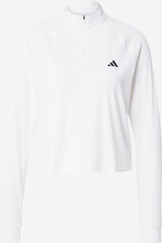 T-shirt fonctionnel 'Essentials' ADIDAS PERFORMANCE en blanc : devant