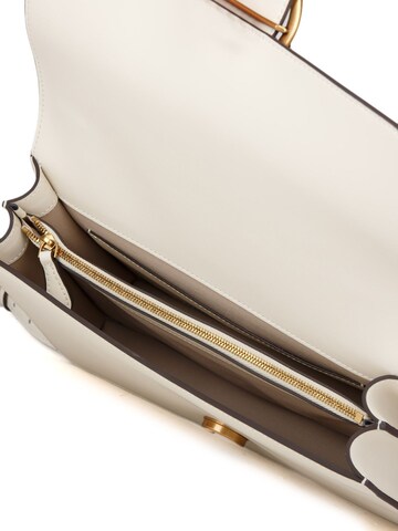 PINKO - Bolso de hombro 'Love One Classic St. Cl Vitello Seta' en blanco