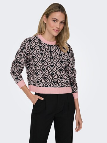 ONLY Pullover 'ONLBetty' i pink