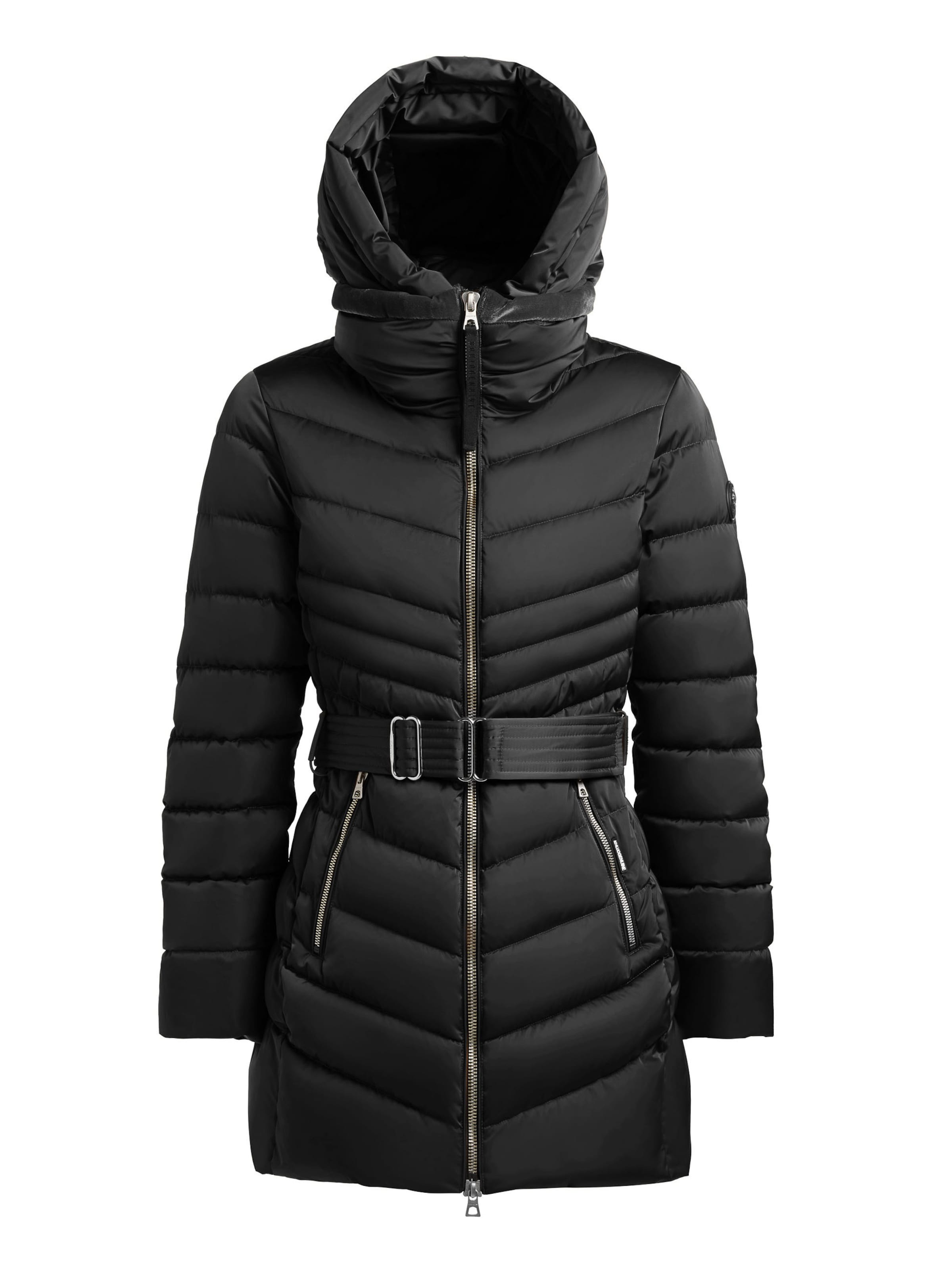 khujo Winterjas 'Kina2' in Zwart: voorkant