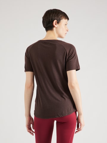 Hummel Performance shirt 'Vanja' in Brown