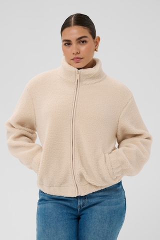 KAFFE CURVE Tussenjas 'KCmally' in Wit: voorkant