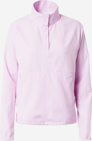 ADIDAS GOLF Athletic Jacket in Purple: front