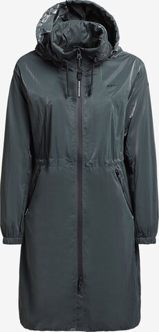 khujo Raincoat 'Marthe2' in Green: front