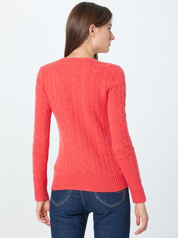 Polo Ralph Lauren Sweater 'KIMBERLY' in Red