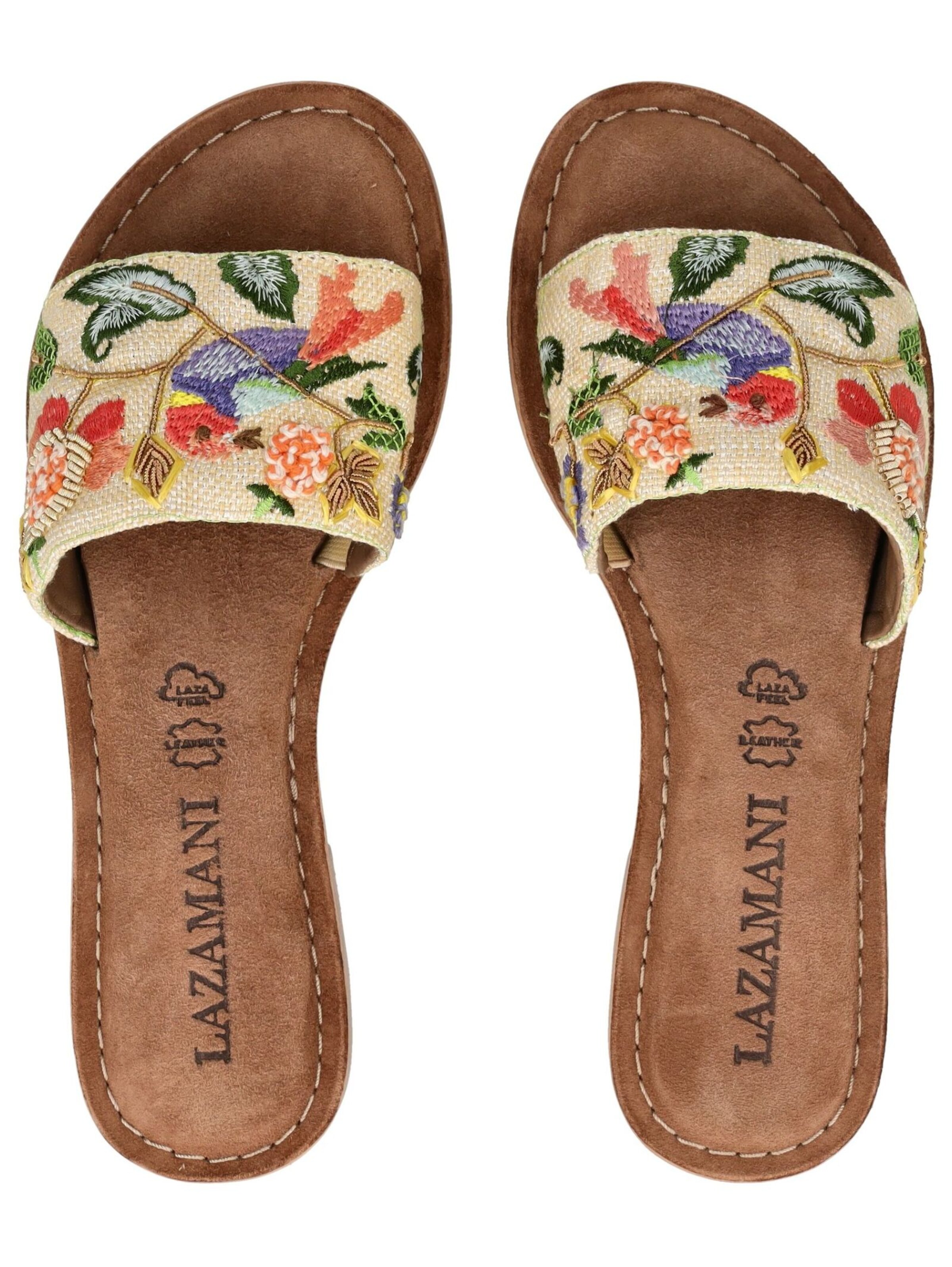 LAZAMANI Mules in Beige