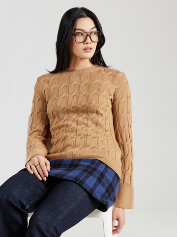 Max Mara Leisure Πουλόβερ 'JOICE' σε καφέ: μπροστά
