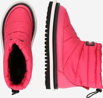 Tommy Jeans Snow Boots in Pink